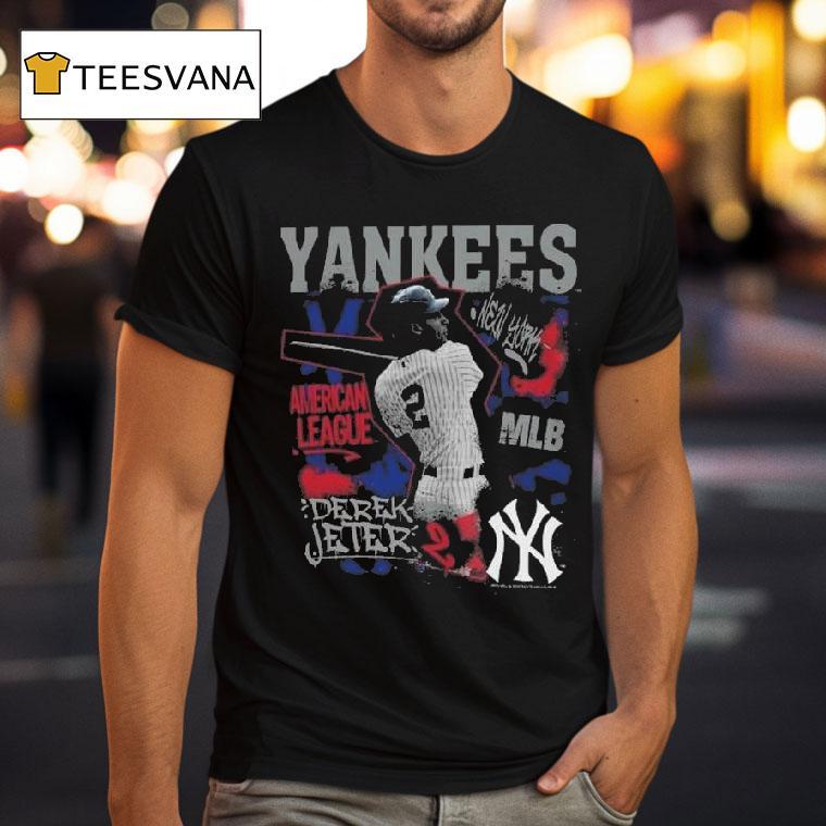 New York Yankees Derek Jeter Mitchell Ness Cooperstown Star Momen T Shirt New York Yankees Derek Jeter Mitchell Ness Cooperstown Star Momen T Shirt