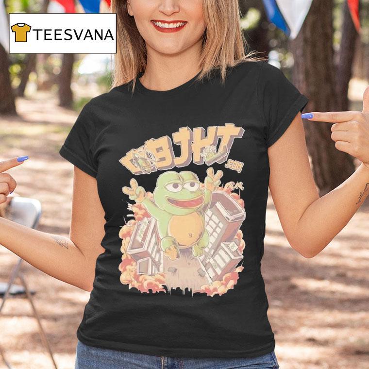 Objkt Pepe City Stomper Frog T Shirt Objkt Pepe City Stomper Frog T Shirt