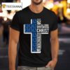 Original Indianapolis Colts Cross I Can Do Christ Who Strengthens Me All Things Through T Shirt