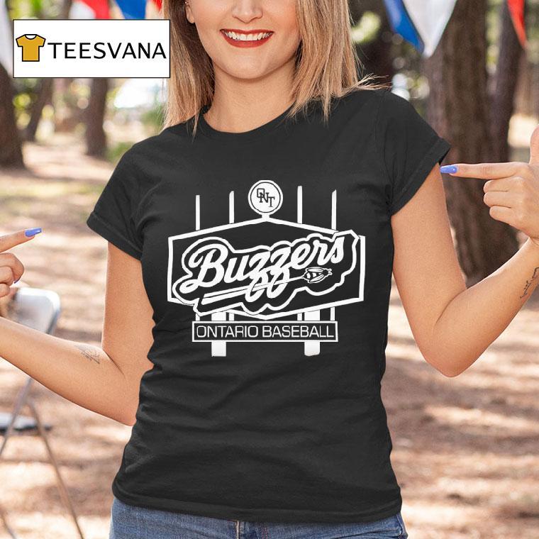 Otb Buzzers Ontario Baseball Mlb T Shirt Otb Buzzers Ontario Baseball Mlb T Shirt