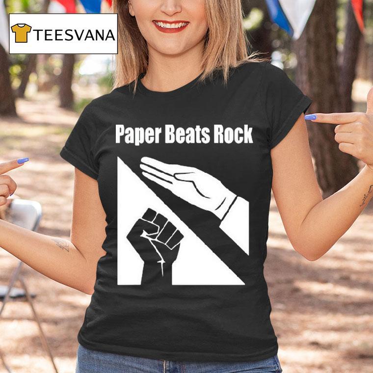 Paper Beats Rock T Shirt Paper Beats Rock T Shirt