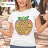 Peach Pit Caterpillar Apple T Shirt