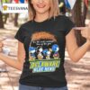 Peanuts Characters Vs Delaware Fightin Blue Hens It S The Most Wonderful Time Of The Year T Shirt