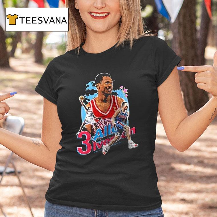 Philadelphia Ers Allen Iverson I M The Answear Philly Vintage Logo T Shirt Philadelphia Ers Allen Iverson I M The Answear Philly Vintage Logo T Shirt
