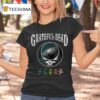 Philadelphia Eagles Grateful Dead Th Anniversary Nfl Football T Shirt