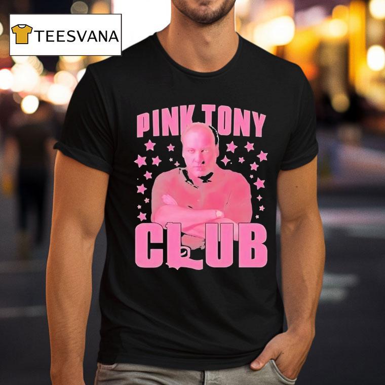 Pink Tony Soprano Club T Shirt Pink Tony Soprano Club T Shirt