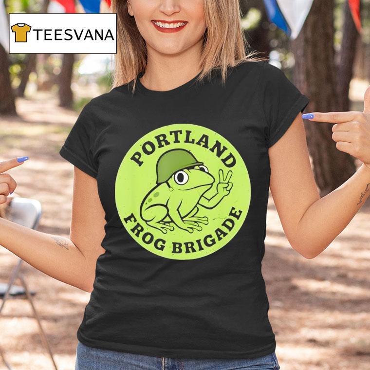 Portland Frog Brigade Protes T Shirt Portland Frog Brigade Protes T Shirt