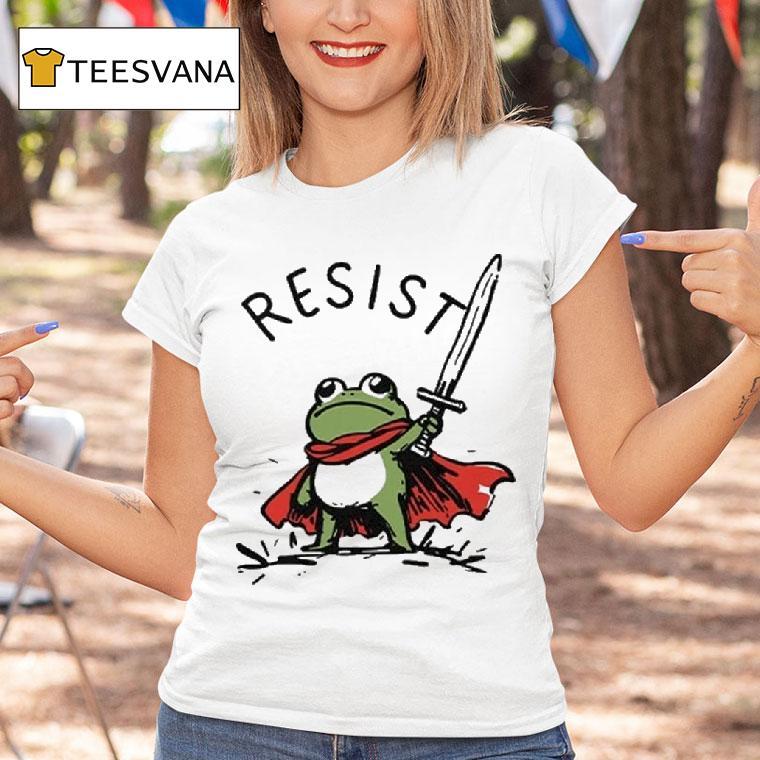 Portland Frog Resist Anti Ice T Shirt Portland Frog Resist Anti Ice T Shirt