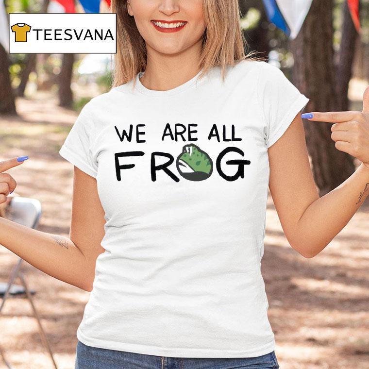 Portland We Are All Frog T Shirt Portland We Are All Frog T Shirt