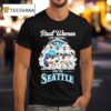 Real Women Love Baseball Smart Women Love The Seattle Mariners T Shirt