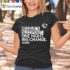 Reggie S Sleepout One Night Big Change Ihyc A Yss Organization T Shirt