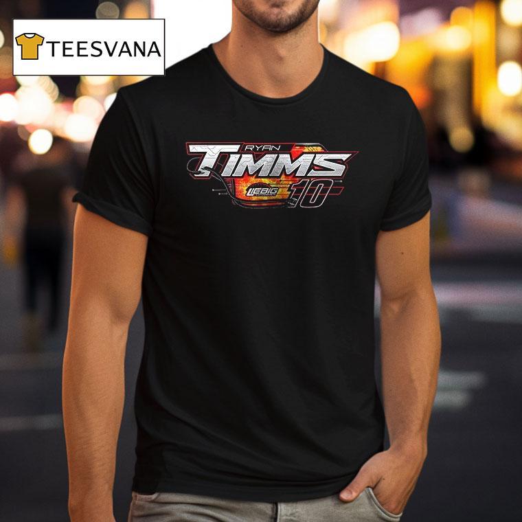 Ryan Timms Car Racing T Shirt Ryan Timms Car Racing T Shirt