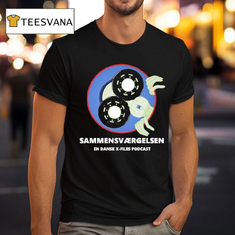 Sammensvrgelsen Sson Sort En Dansk X Files Podcas T Shirt Sammensvrgelsen Sson Sort En Dansk X Files Podcas T Shirt