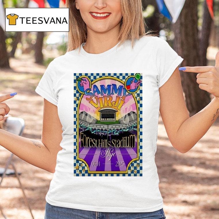 Sammy Virji June Forest Hills Stadium In Forest Hills Ny T Shirt Sammy Virji June Forest Hills Stadium In Forest Hills Ny T Shirt