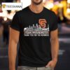 San Francisco Giants Thank You For The Memories Skyline T Shirt