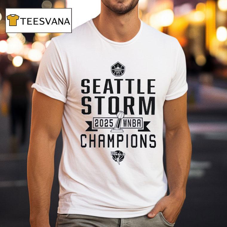 Seattle Storm Wnba Champions T Shirt Seattle Storm Wnba Champions T Shirt