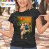 Selfie With Horror Characters Halloween T Shirt