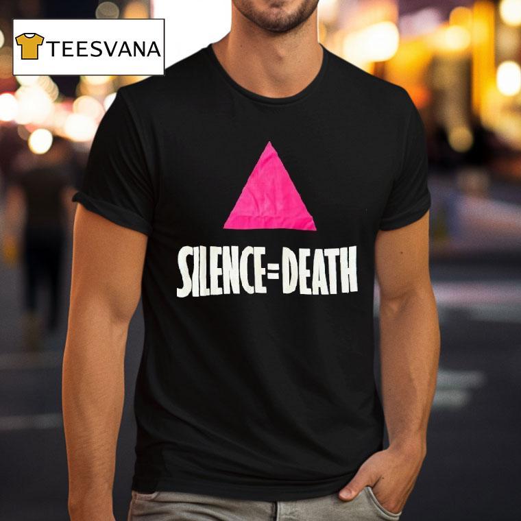 Silence Is Death Against Aids T Shirt Silence Is Death Against Aids T Shirt