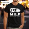 Skull Milf Man I Love Fossils T Shirt