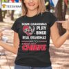 Some Grandmas Play Bingo Real Grandmas Watch Kansas City Chiefs Diamond Heart T Shirt