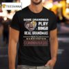Some Grandmas Play Bingo Real Grandmas Watch Washington Commanders Diamond Heart T Shirt