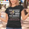 Some Grandmas Play Bingo Real Grandmas Watch Washington Redskins Diamond Heart T Shirt