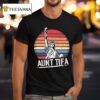 Statue Of Liberty Aunt Tifa Protest Movement Vintage T Shirt