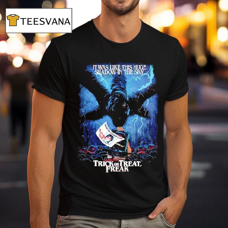 Stranger Things Season X Butcher Billy The Trick Or Treat Freak It Was Like The This Huge Shadow In The Sky T Shirt Stranger Things Season X Butcher Billy The Trick Or Treat Freak It Was Like The This Huge Shadow In The Sky T Shirt