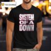 System Of A Down Tour Sick New World Neon T Shirt