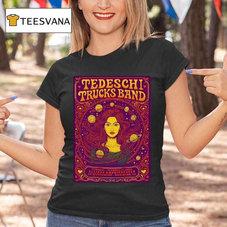 Tedeschi Trucks Band October In Richmond Va T Shirt Tedeschi Trucks Band October In Richmond Va T Shirt