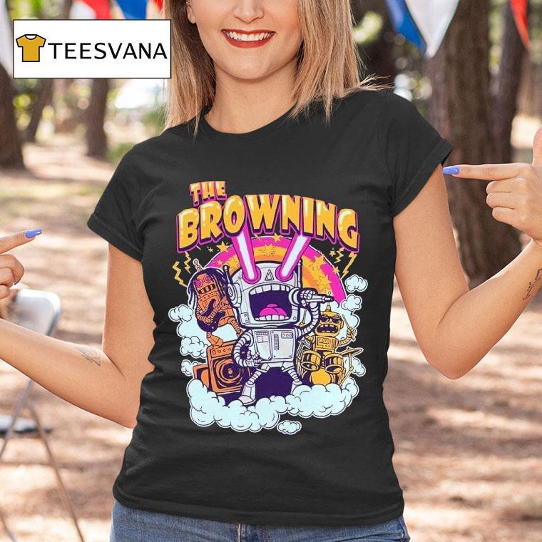 The Browning Robot Kids T Shirt The Browning Robot Kids T Shirt