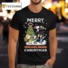 The Peanuts X Chicago Bears Merry Christmas T Shirt
