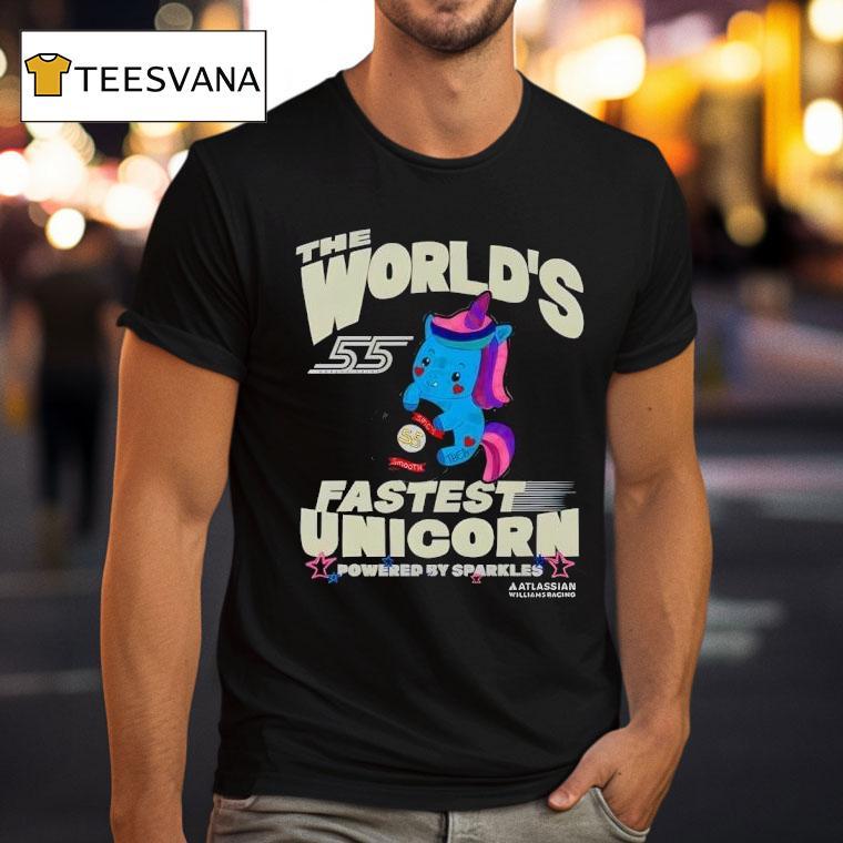 The World S Fastest Unicorn Powered By Sparkles T Shirt The World S Fastest Unicorn Powered By Sparkles T Shirt
