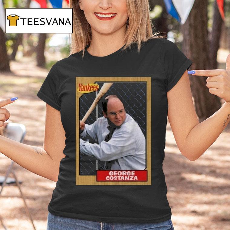 The Yankee Costanza Baseball Card T Shirt The Yankee Costanza Baseball Card T Shirt