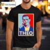 Theo Epstein In Action Signed By Artist Prin T Shirt