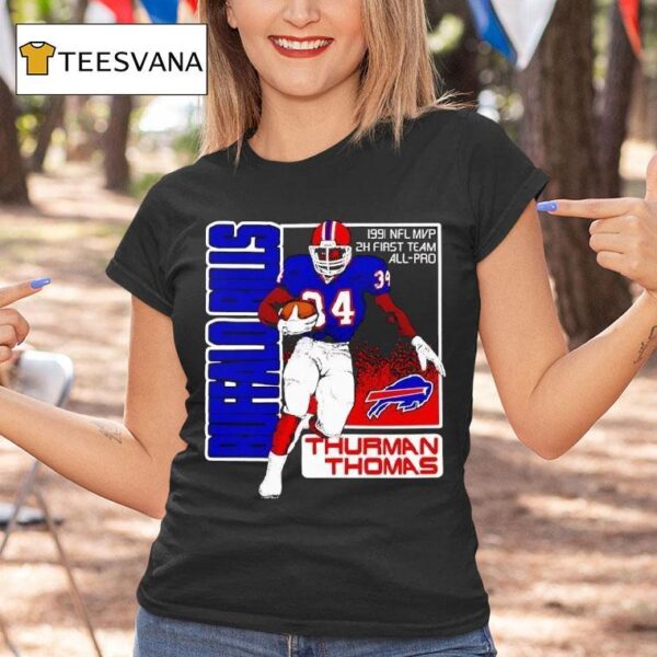 Thurman Thomas Buffalo Bills Nfl Mvp T Shirt