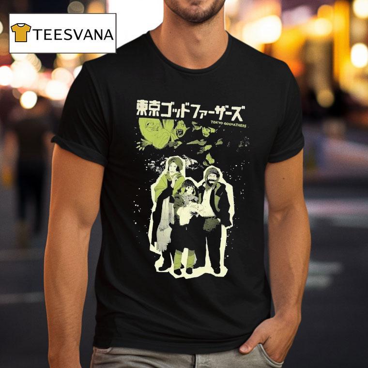 Tokyo Godfathers Christmas T Shirt Tokyo Godfathers Christmas T Shirt