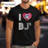 Toronto Blue Jays I Love Bjs Logo T Shirt
