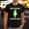 United We Ribbit Divided We Croak Frog Of Portland T Shirt