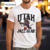Utah Jazz The Jazz Bear Mascot Nba Basketball T Shirt