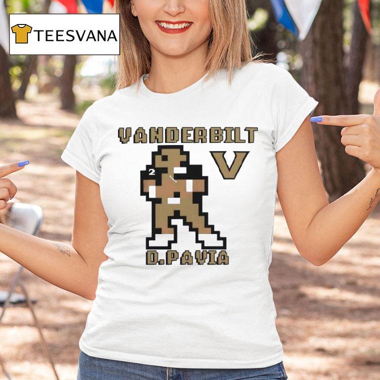 Vanderbilt Commodores Diego Pavia Football T Shirt Vanderbilt Commodores Diego Pavia Football T Shirt
