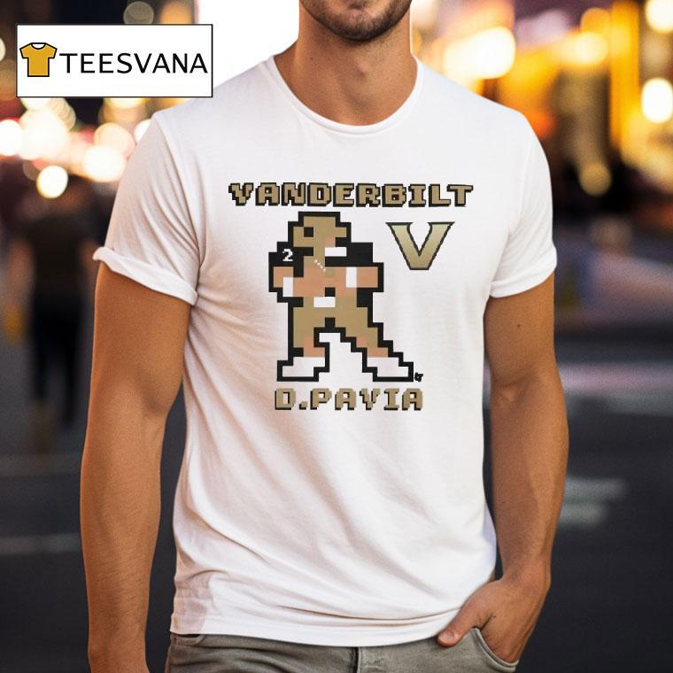 Vanderbilt Football Diego Pavia Retro Baller T Shirt Vanderbilt Football Diego Pavia Retro Baller T Shirt