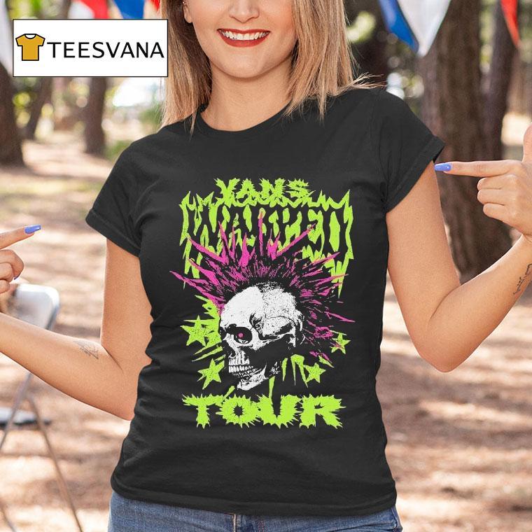 Vans Warped Tour Mohawk Skull T Shirt Vans Warped Tour Mohawk Skull T Shirt