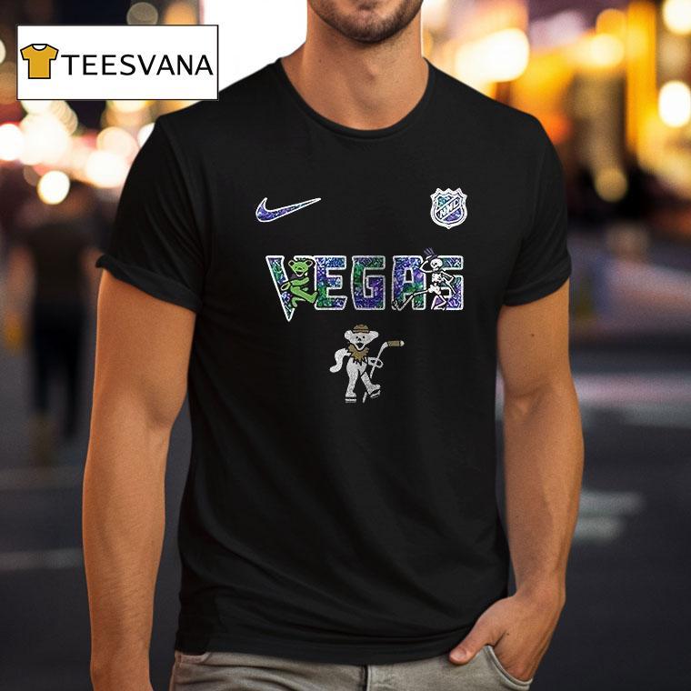 Vegas Golden Knights Grateful Dead Th Anniversary Bears T Shirt Vegas Golden Knights Grateful Dead Th Anniversary Bears T Shirt