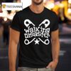Walking Disaster Safety Pin Star T Shirt