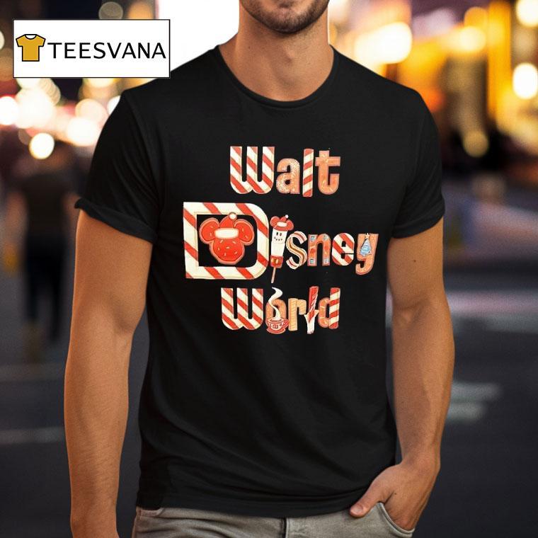 Walt Disney World Candy Christmas T Shirt Walt Disney World Candy Christmas T Shirt