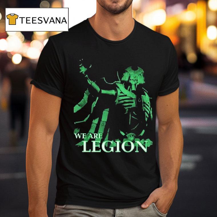 Warhammer Necrons We Are Legion T Shirt Warhammer Necrons We Are Legion T Shirt