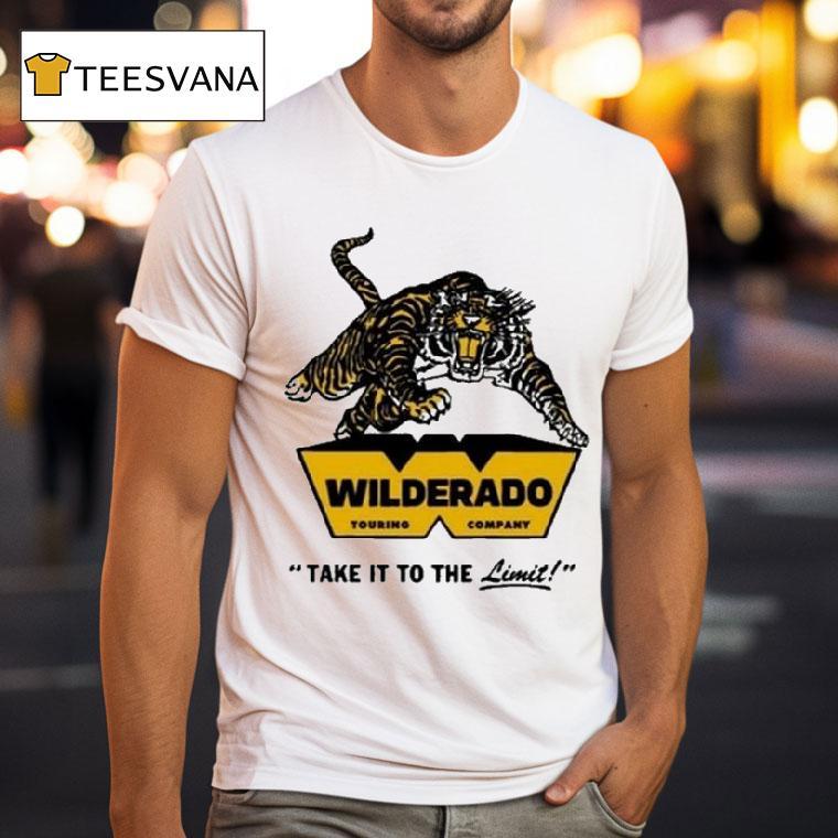 Wilderado Touring Company Take It To The Limit Tiger T Shirt Wilderado Touring Company Take It To The Limit Tiger T Shirt