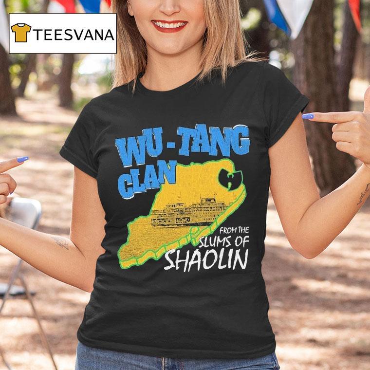 Wu Tang Clan From The Slums Of Shaolin Borough T Shirt Wu Tang Clan From The Slums Of Shaolin Borough T Shirt