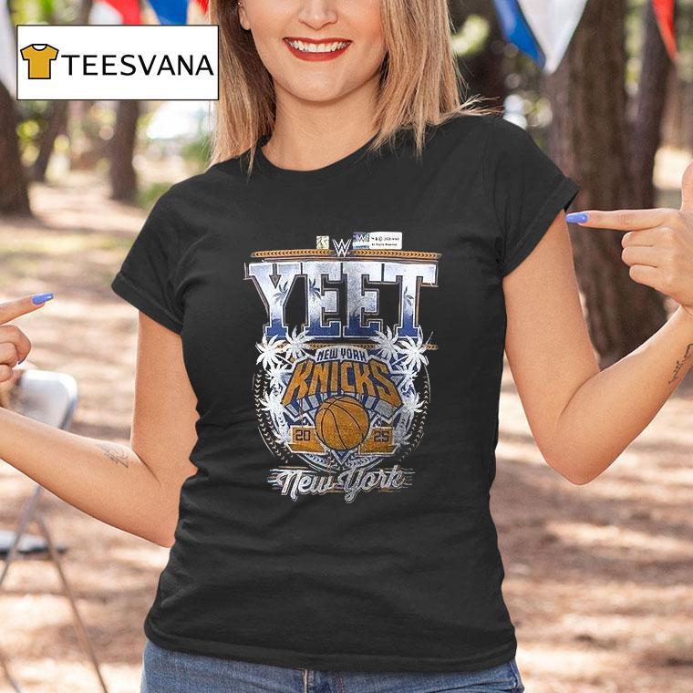 Yeet X New York Knicks Logo T Shirt Yeet X New York Knicks Logo T Shirt